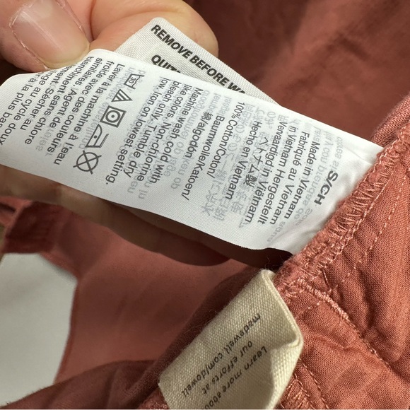 ✨ Madewell Corduroy Button-Down Shirt Jacket (Do Well Collection) – Size Small - Picture 12 of 12